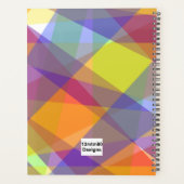 ライトジオメトリック – プランナー (裏面)