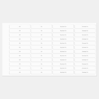 ライトスイッチラベル ラベル