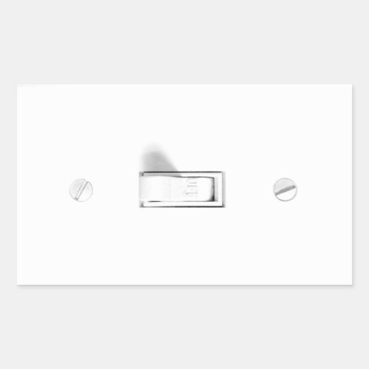 ～ライトスイッチ～シール 長方形シール (正面)