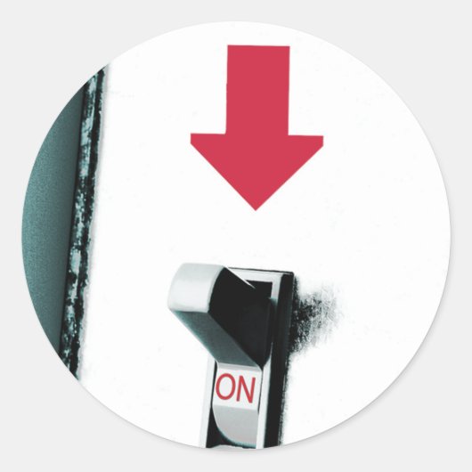 ライトスイッチ ラウンドシール (正面)