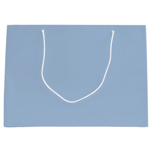 ライトスカイブルーラージ抱き枕 ラージペーパーバッグ (正面)