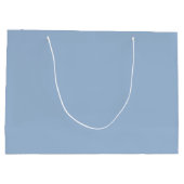 ライトスカイブルーラージ抱き枕 ラージペーパーバッグ (裏面)