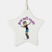 ライトスケートボーダー セラミックオーナメント (右)