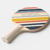 ライトストライプ 卓球ラケット (正面アングル)