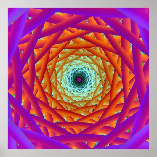 「ライトストランド織り織り」 ポスター (正面)