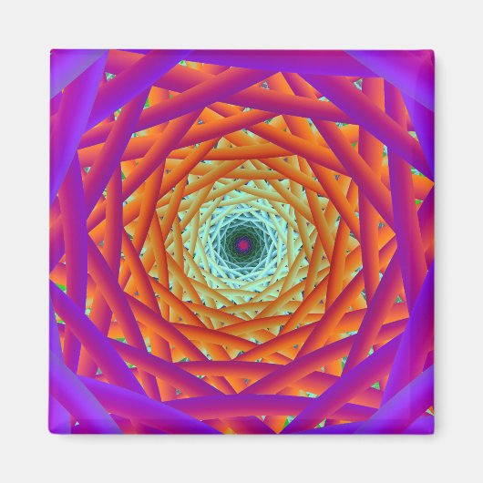 「ライトストランド織り織り」 マグネット (正面)