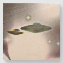 ライトストーンのコースターのUFOストリークス ストーンコースター