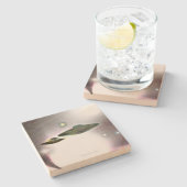 ライトストーンのコースターのUFOストリークス ストーンコースター (横)