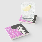 ライトストーンのコースターを愛する ストーンコースター (横)