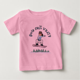 ライトスノーボーダー ベビーTシャツ