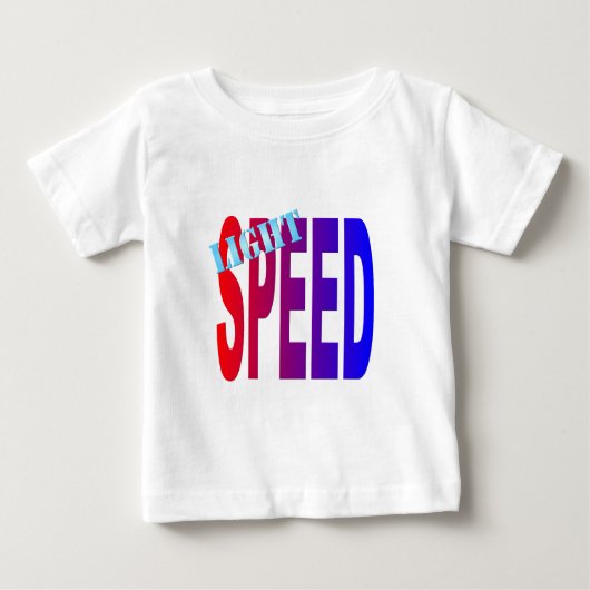 ライトスピード ベビーTシャツ (正面)