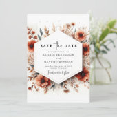 ライトセージクラシックテラコッタ結婚ズ セーブザデート (スタンド正面)