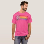ライトセーバー レインボー Tシャツ (正面フル)
