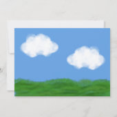 ライトソレルブラウンホース誕生日パーティー 招待状 (裏面)