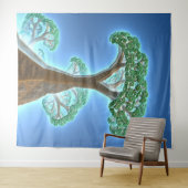 ライトタペストリーの木 タペストリー (インサイチュ(横))