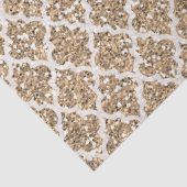 ライトタンフェイクグリッタークアトレフォイルティッシュペーパー 薄葉紙 (詳細)