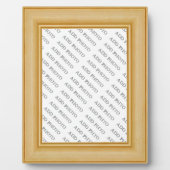 ライトタン基本木枠フォトプラークを追加 フォトプラーク (正面)