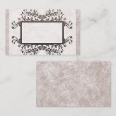 ライトタン大理石の名刺（大） 名刺 (正面/裏面)