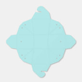 ライトターコイズテイクアウト特典ボックス フェイバーボックス (折り畳みなし)