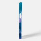 ライトターコイズピンケ抽象芸術 Case-Mate iPhoneケース (裏面 / 右)