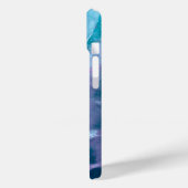 ライトターコイズピンケ抽象芸術 Case-Mate iPhoneケース (裏面 / 左)