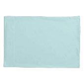 ライトターコイズフリースピラローケース 枕カバー (裏面)