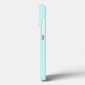 ライトターコイズブルーの幸運の緑のノーム Case-Mate iPhoneケース (裏面 / 左)