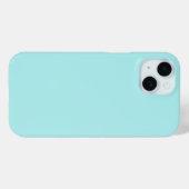 ライトターコイズiPhone 15ケース Case-Mate iPhoneケース (裏面 (横))