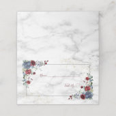 ライトダスティブルーブルゴーニュフローラ プレイスカード (外部開封)