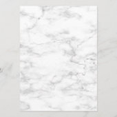 ライトダスティブルーブルゴーニュ結婚フローラ メニュー (裏面)