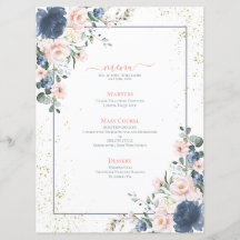 ライトダスティブルー赤面ピンク金ゴールドフローラ結婚ズ