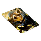 ライトダークエンジェルの悪魔の禁じられたラブアート マグネット (右側)