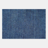 ライトダークデニムの宝石 ラッピングペーパーシート (正面3)