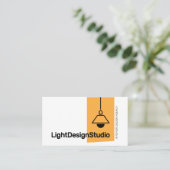 ライトチャンドラー内装デザインアーキテクト家具 名刺 (スタンド正面)