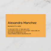 ライトチャンドラー内装デザインアーキテクト家具 名刺 (裏面)