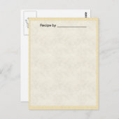 ライトテクスチャレシピ空白の#2カード ポストカード (正面/裏面)