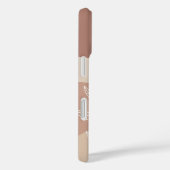 ライトテラコッタボホカラーフローボタニカル Case-Mate iPhoneケース (裏面 / 右)