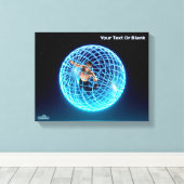 ライトトラップ キャンバスプリント (インサイチュ (ウッドフロア))