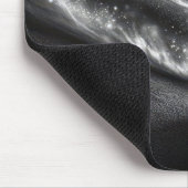 ライトトレイル付きスケートボード少年 マウスパッド (コーナー)