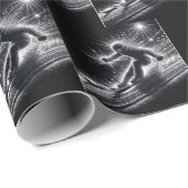 ライトトレイル付きダウンヒルスキーヤー ラッピングペーパー (ロールコーナー)