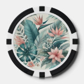 ライトトロピカルエッセンストランプのポーカーチップ ポーカーチップ (正面)