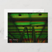 ライトトンネル – オスロ ポストカード (正面/裏面)