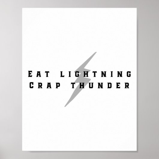 ライトニングを食らうPPVタイトル戦ボクシングTシャツ ポスター (正面)