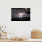 ライトニングオン海ポスター ポスター (キッチン)