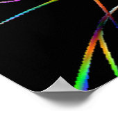 ライトニングストライキプリント ポスター (角)