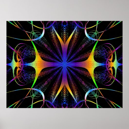 ライトニングストライキプリント ポスター (正面)