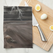 ライトニングストライクキッチン用ディッシュタオル キッチンタオル (四つ折り)