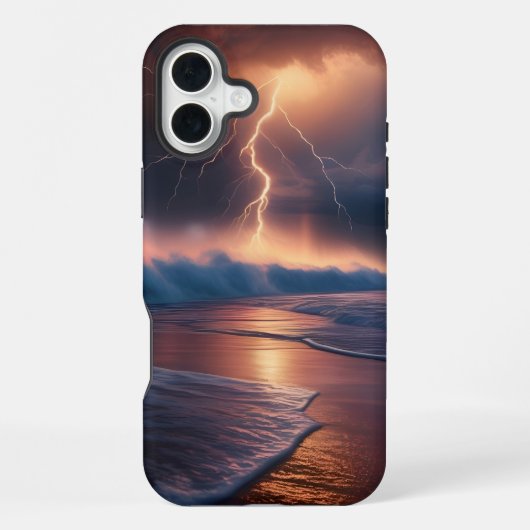 ライトニングストライクビーチ2 iPhoneケース (裏面)