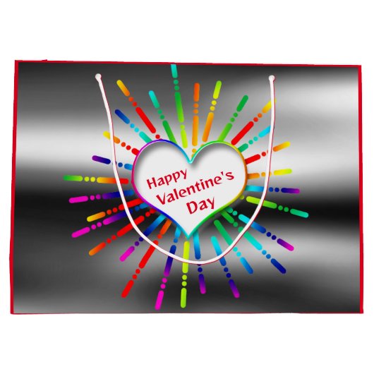 ライトニングハートカード ラージペーパーバッグ (裏面)