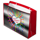 ライトニングハートカード ラージペーパーバッグ (裏面アングル)